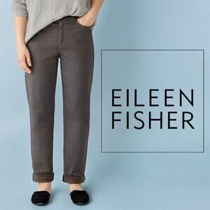 Eileen Fisher‎ Jeans | Womens Dark Gray Pants | Size 8